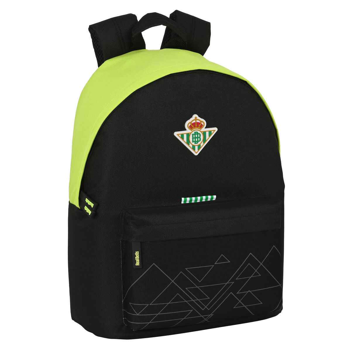 Mochila Escolar Real Betis Balompié 31 x 41 x 16 cm Preto Lima